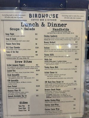 Menu photo 4 Birdhouse Coffee South Windsor, CT Menu photo 4 Birdhouse Coffee South Windsor, CT