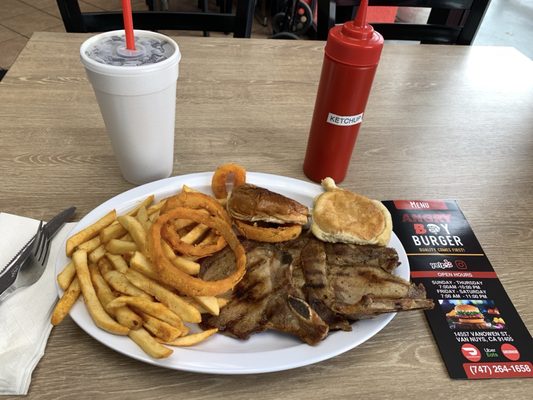 Angry Boy Burger (Drive thru) by null