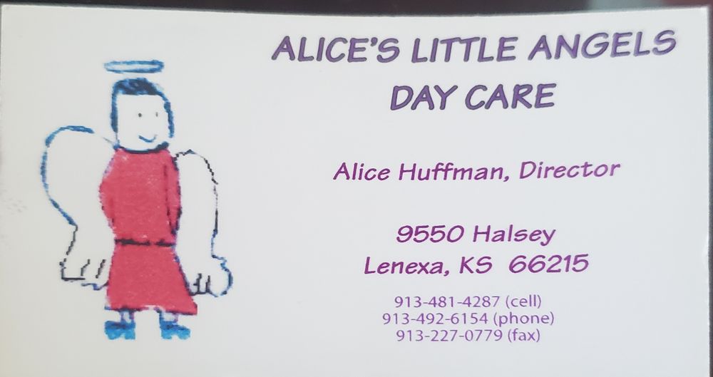 Alice's Little Angels - childcare center in Lenexa, KS