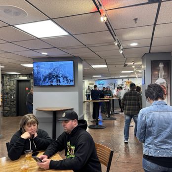 Coors - Last stop of the tour, the lounge area. - Beer Tours Near Me - Golden, Colorado