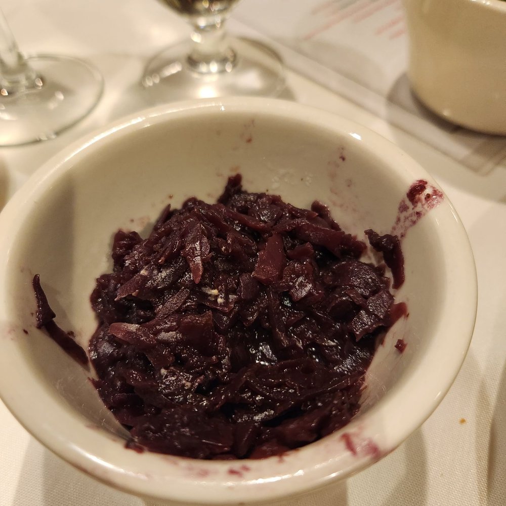 Black Forest Inn - Red cabbage, a must have - German Near Me - Stanhope, New Jersey Black Forest Inn - Red cabbage, a must have - German Near Me - Stanhope, New Jersey