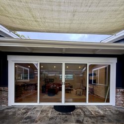 Abstract Windows - Milgard C700 Fiberglass door we installed in San Carlos, CA