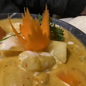 Thai Bella - Yellow Curry with Shrimp - Thai Near Me - Moab, Utah Thai Bella - Yellow Curry with Shrimp - Thai Near Me - Moab, Utah