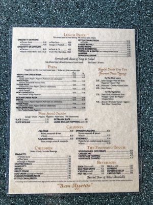 Menu photo 3 Angelos Pizza Holiday, FL Menu photo 3 Angelos Pizza Holiday, FL