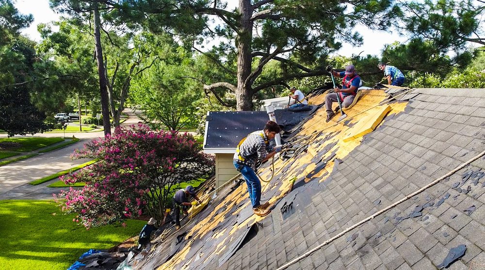 Slide of Hahn Roofing