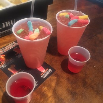 Pour Larry's Bar - Gummy drink and famous pour Larry shout. - Dive Bars Near Me - Savannah, Georgia