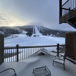 Sports Basement Orange County - View from room at Burke Mtn Resort
