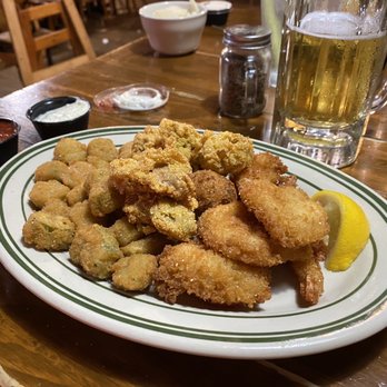Doc's Fish Camp & Grill - Fried shrimp, oysters and okra. - Seafood Near Me - Marble Falls, Texas Doc's Fish Camp & Grill - Fried shrimp, oysters and okra. - Seafood Near Me - Marble Falls, Texas