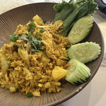 Laan Thai Restaurant - Pineapple Fried Rice (it has a way fancier name on the menu) - Thai Near Me - Brigham City, Utah Laan Thai Restaurant - Pineapple Fried Rice (it has a way fancier name on the menu) - Thai Near Me - Brigham City, Utah