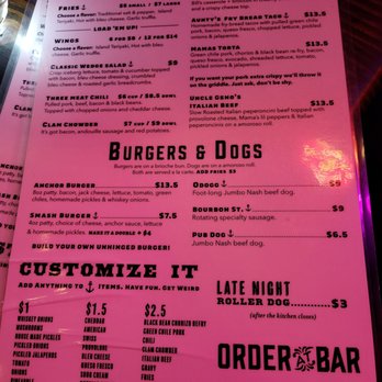 PTAnchor - Anchor   menu - Pubs Near Me - Port Townsend, Washington