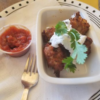 Dancing Avocado Kitchen - Potato appetizer - Mexican Near Me - Daytona Beach, Florida