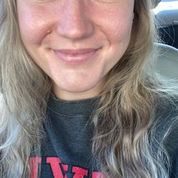 Eyebrow tint done by Leena