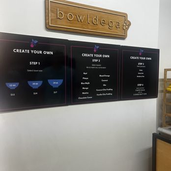 Bowldega - Menu - Acai Bowls Near Me - Dallas, Texas