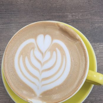 AmeriBrunch Cafe - The latte I made an exception with coconut milk - Breakfast & Brunch Near Me - Las Vegas, Nevada
