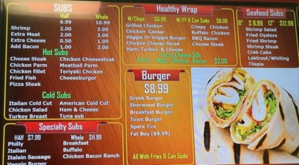 Menu photo 2 Sherwood Carry Out Baltimore, MD Menu photo 2 Sherwood Carry Out Baltimore, MD