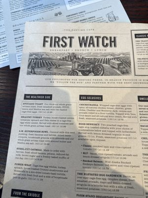 Menu photo 7 First Watch Lenexa, KS