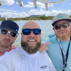 Inshore Society - Captain Kenny myself and friend