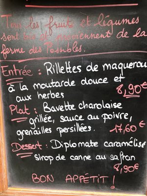 Menu photo 4 Le Mesturet Paris, 75 Menu photo 4 Le Mesturet Paris, 75