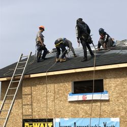 Thunderstorm Roofing - Teaching students with YC Homes inc