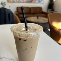 Pistachio Iced Latte