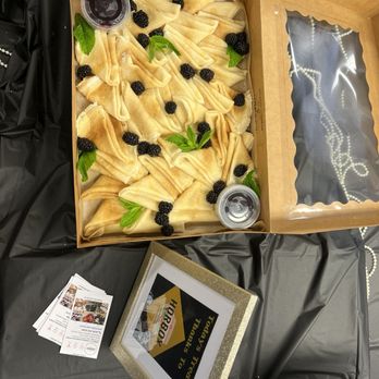 Horbox Catering - Delicious crepes with berries and jams! - Caterers Near Me - Irvine, California