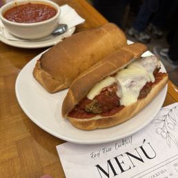 Meatball grinder Meatball grinder