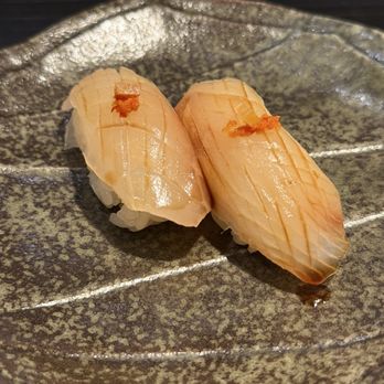 Yoshitomo - Shima aji (striped jack) - Sushi Bars Near Me - Omaha, Nebraska