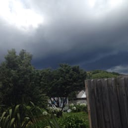 Storm passing through