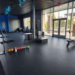 RockBox Fitness - Winston Salem - The strength training functional side of the studio.
