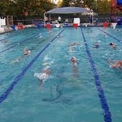 Anderson Mill Swimming Pool - Lap lanes at the Anderson Mill Swimming Pool