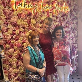 English Rose Tea Room - With the owner and my friend. - British Near Me - Carefree, Arizona