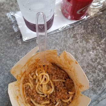 Dal Moro's - Spaghetti bolognese, #5 on menu - Fast Food Near Me - Venezia, VE Dal Moro's - Spaghetti bolognese, #5 on menu - Fast Food Near Me - Venezia, VE