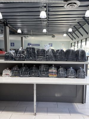 Fluff and Fold Services - Too busy to do your laundry? Let us do it for you with our laundry delivery services. We pick up your dirty laundry, wash and fold it, then deliver your clean laundry to your doorstep.