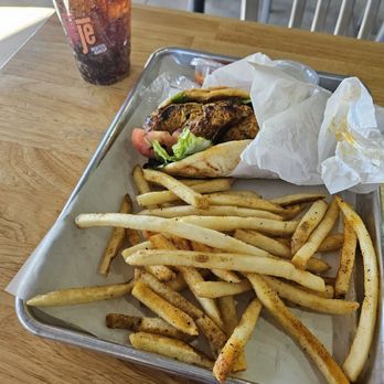 JeJe Mediterranean Grill - Classic chicken wrapped with fries - Mediterranean Near Me - Granada Hills, California