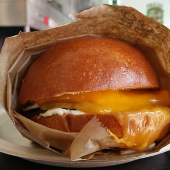 Eggslut - Turkey egg cheese n brioche bun - Breakfast & Brunch Near Me - Los Angeles, California