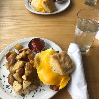 Magpie Diner - the hangover sandwich with breakfast potatoes - Breakfast & Brunch Near Me - Harrisonburg, Virginia Magpie Diner - the hangover sandwich with breakfast potatoes - Breakfast & Brunch Near Me - Harrisonburg, Virginia
