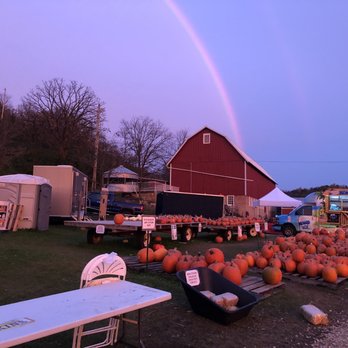 Enchanted Valley Acres - Rainbow over the farm - Attraction Farms Near Me - Cross Plains, Wisconsin
