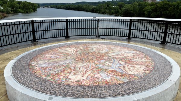 Mohawk Valley Gateway Overlook Pedestrian Bridge by null