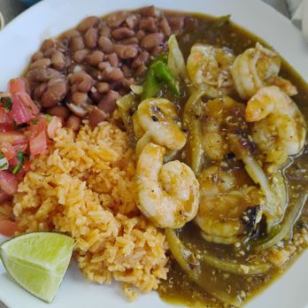 El Sabor Serano - Shrimp with salsa - Mexican Near Me - Napa, California