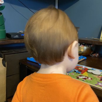 Zaynas Cuts For Kids - It was practically a mullet before this! - Hair Salons Near Me - Pompton Lakes, New Jersey Zaynas Cuts For Kids - It was practically a mullet before this! - Hair Salons Near Me - Pompton Lakes, New Jersey