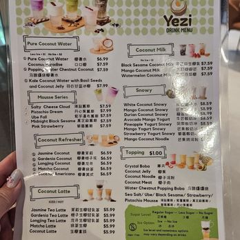 Yezi Coconut Dessert - Desserts Near Me - Duluth, Georgia