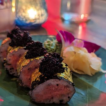 BITES Asian Kitchen + Bar - Gold wrapped tuna sushi - Japanese Near Me - Chicago, Illinois