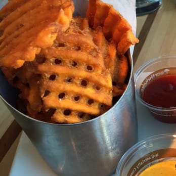 Root Down DIA - Sweet potato waffle fries - New American Near Me - Denver, Colorado