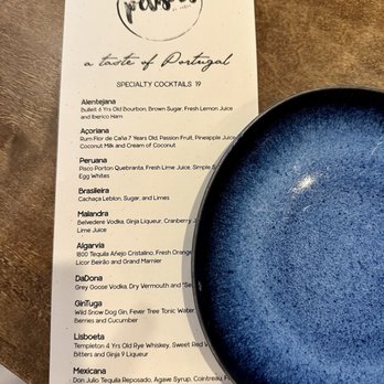 Petiscos - Cocktail menu - Portuguese Near Me - San Jose, California Petiscos - Cocktail menu - Portuguese Near Me - San Jose, California