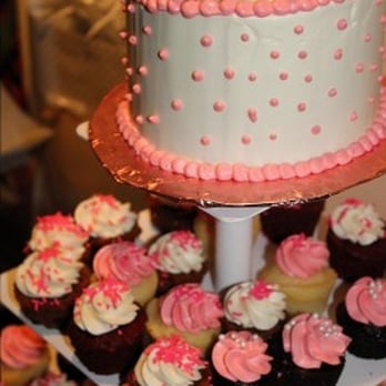J&L Catering - cupcakes with a cake topper for our ceremony. - Caterers Near Me - Chicago, Illinois