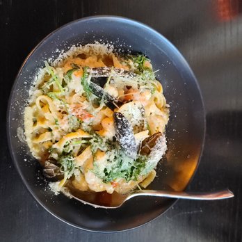 Lewis & Main - Seafood Pasta - New American Near Me - Monroe, Washington Lewis & Main - Seafood Pasta - New American Near Me - Monroe, Washington
