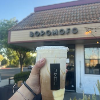 Bopomofo Cafe - Brown Sugar Pudding Milk Tea - Bubble Tea Near Me - San Gabriel, California