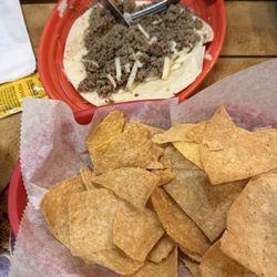Mi Pueblo - Beef soft taco and chips