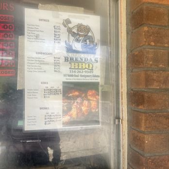 Brenda's Bar B Q Pit - Barbeque Near Me - Montgomery, Alabama