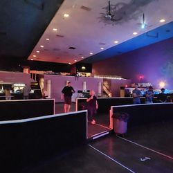 Granada Theater - View from the front row facing back. Relatively small venue. Everyone gets a great view of the stage.